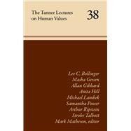 The Tanner Lectures on Human Values by Matheson, Mark, 9781607817772