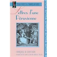 Lettres D'une Pruvienne by Dejean, Joan E., 9780873527774