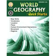 World Geography Quick Starts Workbook by Mark Twain Media, 9781622237777