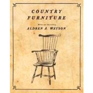 Country Furniture PA by Watson,Aldren, 9780393327779