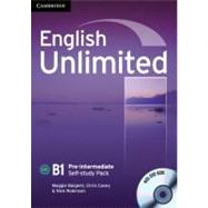 English Unlimited Pre-intermediate Self-study Pack (Workbook with DVD-ROM) by Maggie Baigent , Chris Cavey , Nick Robinson, 9780521697781
