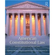 American Constitutional Law: Introductory Essays and Selected Cases by Mason; Alpheus Thomas, 9781138227798
