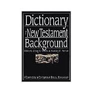 Dictionary of New Testament Background by Evans, Craig A., 9780830817801