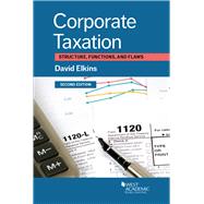 Corporate Taxation by Elkins, David, 9780314067807
