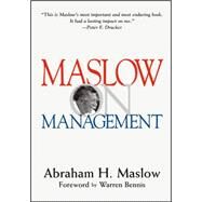 Maslow on Management by Maslow, Abraham H., 9780471247807
