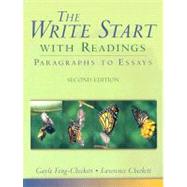 Write Start with Readings, The: Paragraphs to Essays by Checkett, Lawrence; Feng-Checkett, Gayle, 9780618917808