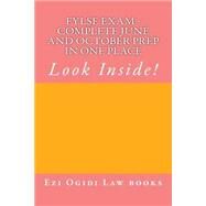 Fylse Exam Complete June and October Prep in One Place by Ezi Ogidi Law Books, 9781500987817