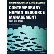 Contemporary Human Resource Management by Redman, Tom; Wilkinson, Adrian, 9780273757825