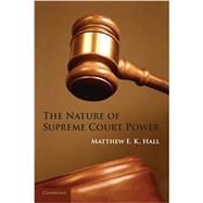 The Nature of Supreme Court Power by Hall, Matthew E. K., 9781107617827