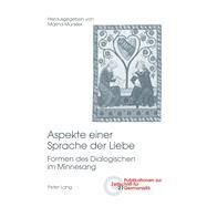 Aspekte Einer Sprache Der Liebe by Munkler, Marina, 9783039117833
