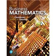 Business Mathematics [In App Rental] [Rental Edition] by Gary Clendenen, 9780138077839