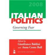 Italian Politics 2008 by Baldini, Gianfranco; Cento Bull, Anna, 9781845457839