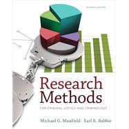 Research Methods for Criminal Justice and Criminology by Maxfield, Michael G.; Babbie, Earl R., 9781285067841