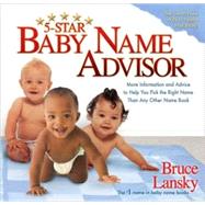 5-Star Baby Name Advisor by Lansky, Bruce, 9780684057842