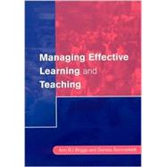 Managing Effective Learning and Teaching by Ann R J Briggs, 9780761947844
