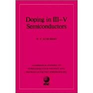 Doping in III-V Semiconductors by E. F. Schubert, 9780521017848