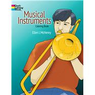 Musical Instruments Coloring Book by McHenry, Ellen J., 9780486287850