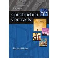 Construction Contracts by Hinze, Jimmie, 9780073397856