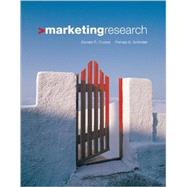 Marketing Research by Schindler, Pamela S.; Cooper, Donald R., 9780072837865