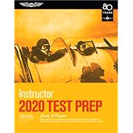 Instructor Test Prep 2020 by Aviation Supplies & Academics, Inc., 9781619547865