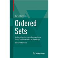 Ordered Sets by Schrder, Bernd S. W., 9783319297866