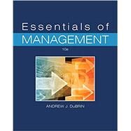 Essentials of Management by DuBrin, Andrew J, 9780996757867