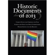 Historic Documents of 2013 by CQ Press, 9781483347875