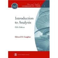 Introduction to Analysis by Gaughan, Edward D., 9780821847879