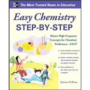 Easy Chemistry Step-by-Step by DeWane, Marian, 9780071767880