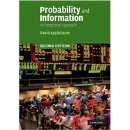 Probability and Information: An Integrated Approach by David Applebaum, 9780521727884