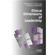 Ethical Dimensions of Leadership by Rabindra N. Kanungo, 9780803957886