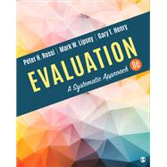 Evaluation by Rossi, Peter H.; Lipsey, Mark W.; Henry, Gary T., 9781506307886