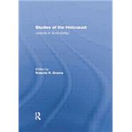 Studies of the Holocaust: Lessons in Survivorship by Greene,Roberta R, 9781138867888