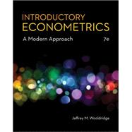 Introductory Econometrics:  A Modern Approach by Jeffrey M. Wooldridge, 9780357237892