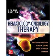 Hematology - Oncology Therapy by Boyiadzis, Michael; Frame, James; Kohler, David; Fojo, Tito, 9780071637893