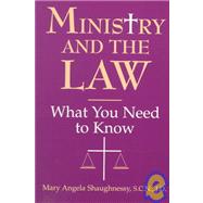 Ministry and the Law by Shaughnessy, Mary Angela, 9780809137893
