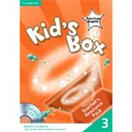 Kid's Box American English Level 3 Teacher's Resource Pack with Audio CD by Kathryn Escribano , With Caroline Nixon , Michael Tomlinson, 9780521177900