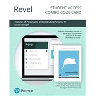 Revel for Theories of Personality Understanding Persons -- Combo Access Card by Cloninger, Susan, 9780135197912