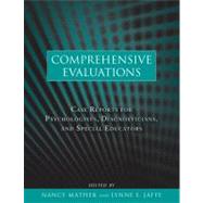 Comprehensive Evaluations Case Reports for Psychologists, Diagnosticians, and Special Educators by Mather, Nancy; Jaffe, Lynne E., 9780470617915