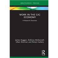 Work in the Gig Economy by James Duggan; Anthony McDonnell; Ultan Sherman; Ronan Carbery, 9780367367923