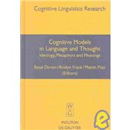 Cognitive Models in Language and Thought by Dirven, Rene, 9783110177923