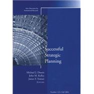 Successful Strategic Planning  New Directions for Institutional Research, Number 123 by Dooris, Michael; Kelley, John; Trainer, James F., 9780787977924