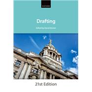 Drafting by The City Law School, 9780192857927
