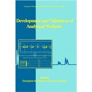 Development and Validation of Analytical Methods by Riley; Rosanske, 9780080427928