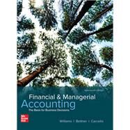 Financial & Managerial Accounting [Rental Edition] by WILLIAMS, 9781260247930