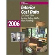 Interior Cost Data 2006 by Balboni, Barbara, 9780876297933