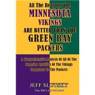 All the Reasons the Minnesota Vikings Are Better Than the Green Bay Packers by Slutsky, Jeff, 9781505667936