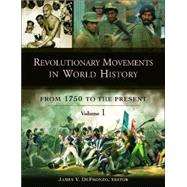 Revolutionary Movements in World History by DeFronzo, James, 9781851097937