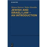Jewish and Israeli Law - an Introduction by Homolka, Walter; Shetreet, Shimon, 9783899497939