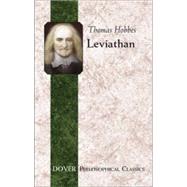 Leviathan by Thomas Hobbes, 9780486447940